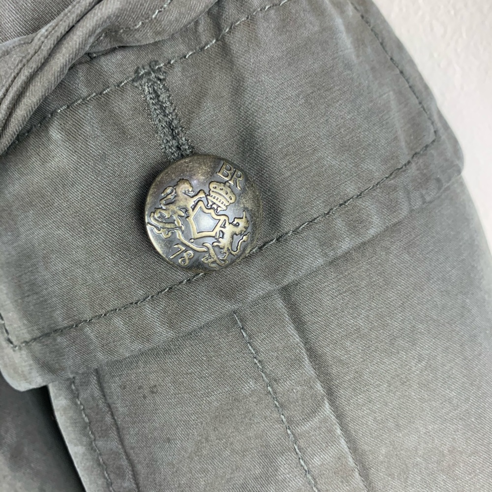 Banana Republic Olive Structured Utility Jacket XS - Picture 4 of 8